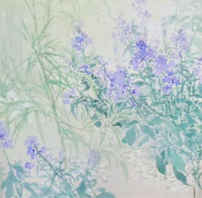 淡彩织梦——万娟笔下北海花草的诗意晕染895.JPG